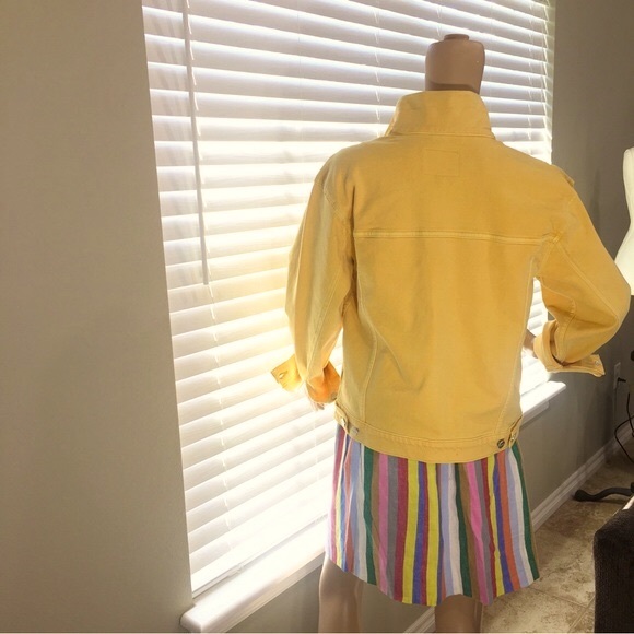 NWT Sanctuary Marigold Axel Trucker Denim Jacket Medium - Picture 4 of 12